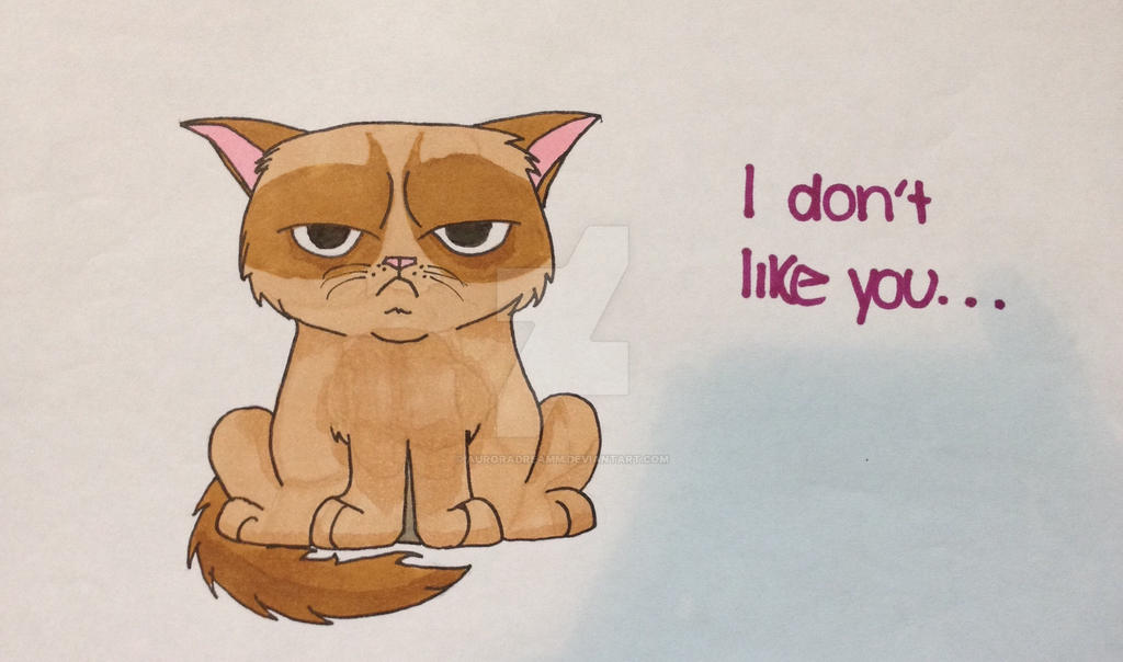 Grumpy Cat Rip Deviantart Grumpy Cat by AuroraDreamm on DeviantArt