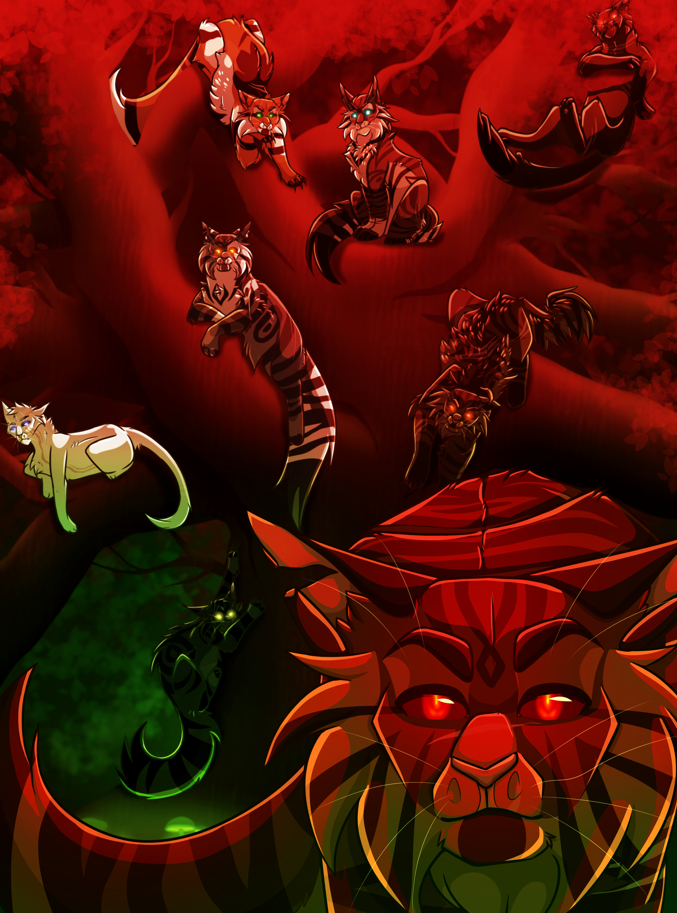 The Villains of the Dark Forest by DrakynWyrm on DeviantArt