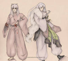 Inuyasha and Sesshoumaru