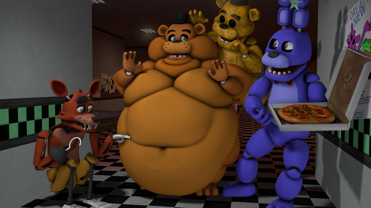 Freddy Inflaction overwhelmed Freddy by Ian-Ghane on DeviantArt