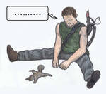 Daryl stretching by gagambo
