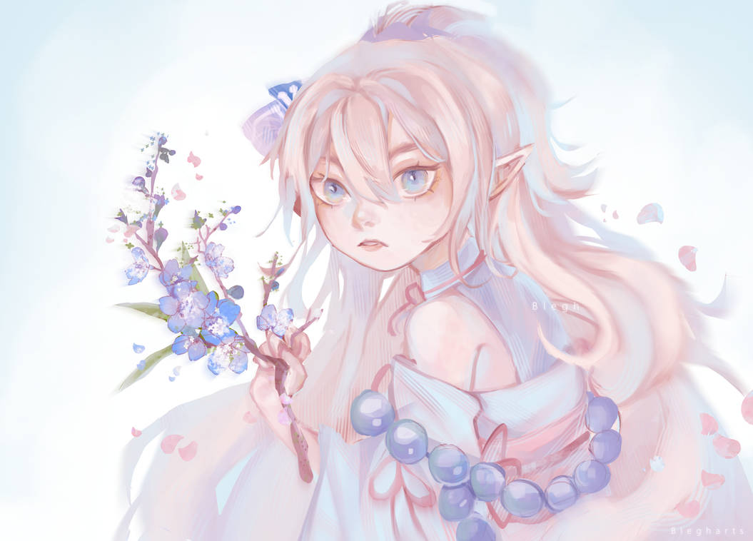 Goddess of Spring by Blegharts on DeviantArt