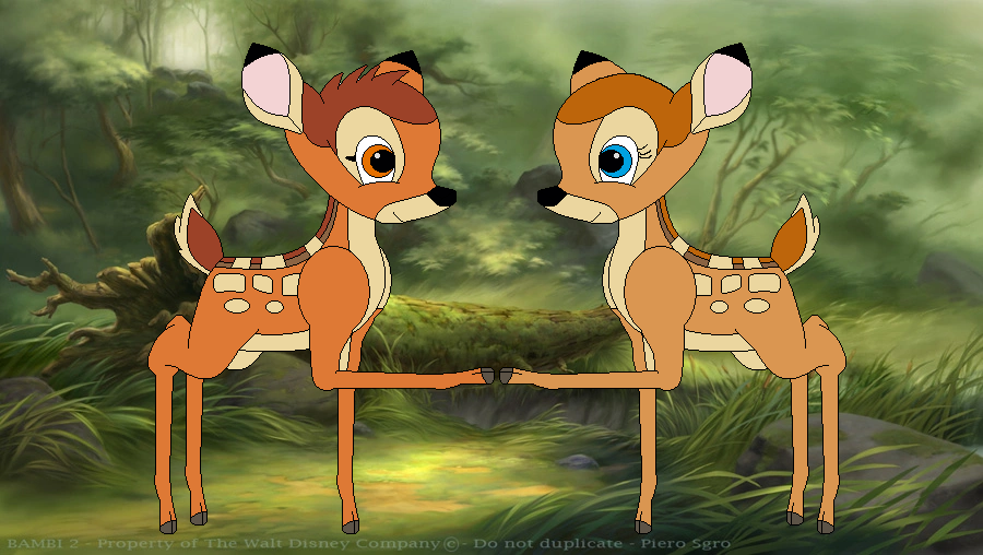 Falin Deviantart Bambi And Faline by KatelynFan2002 on DeviantArt