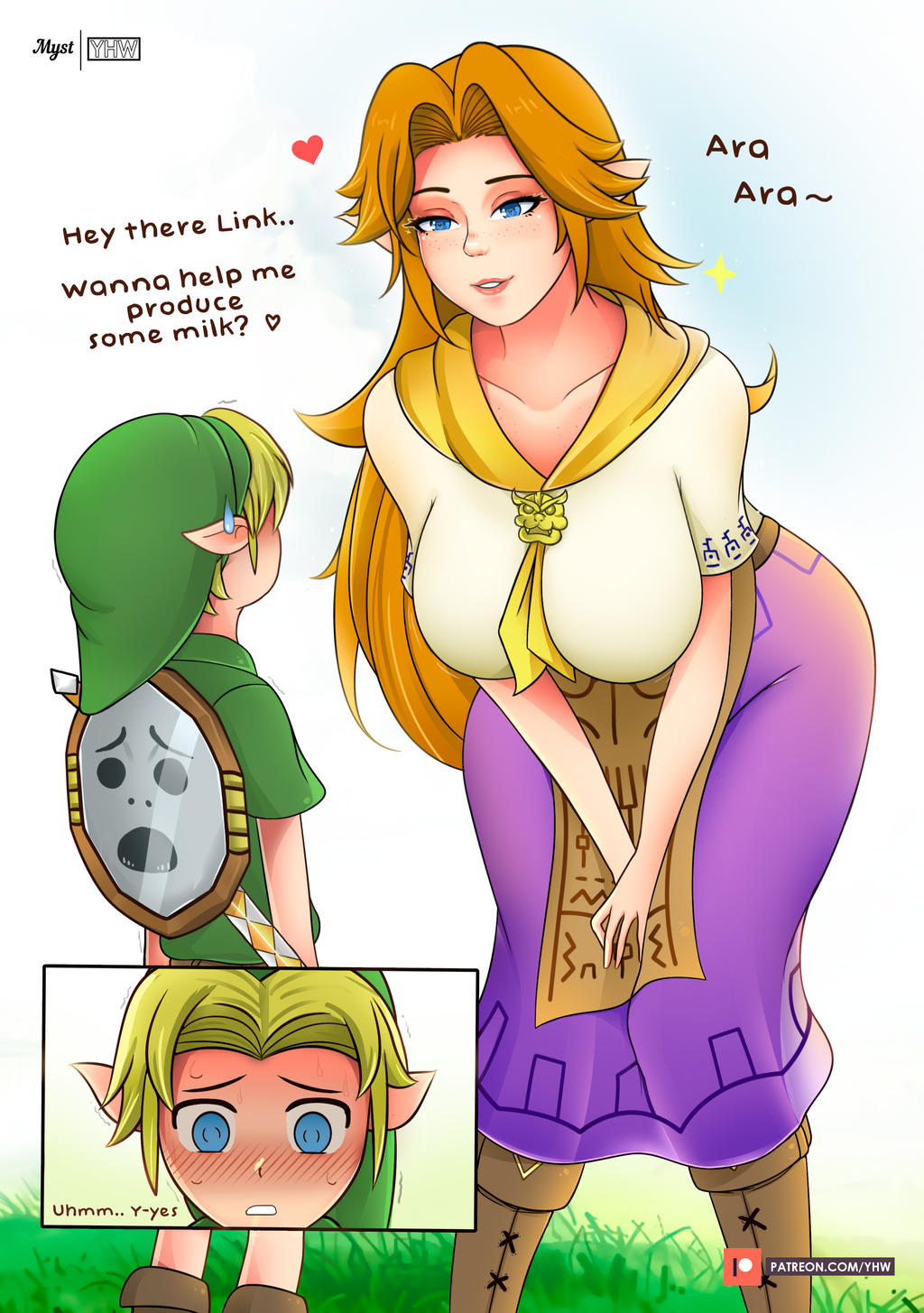 Zelda botw hentai