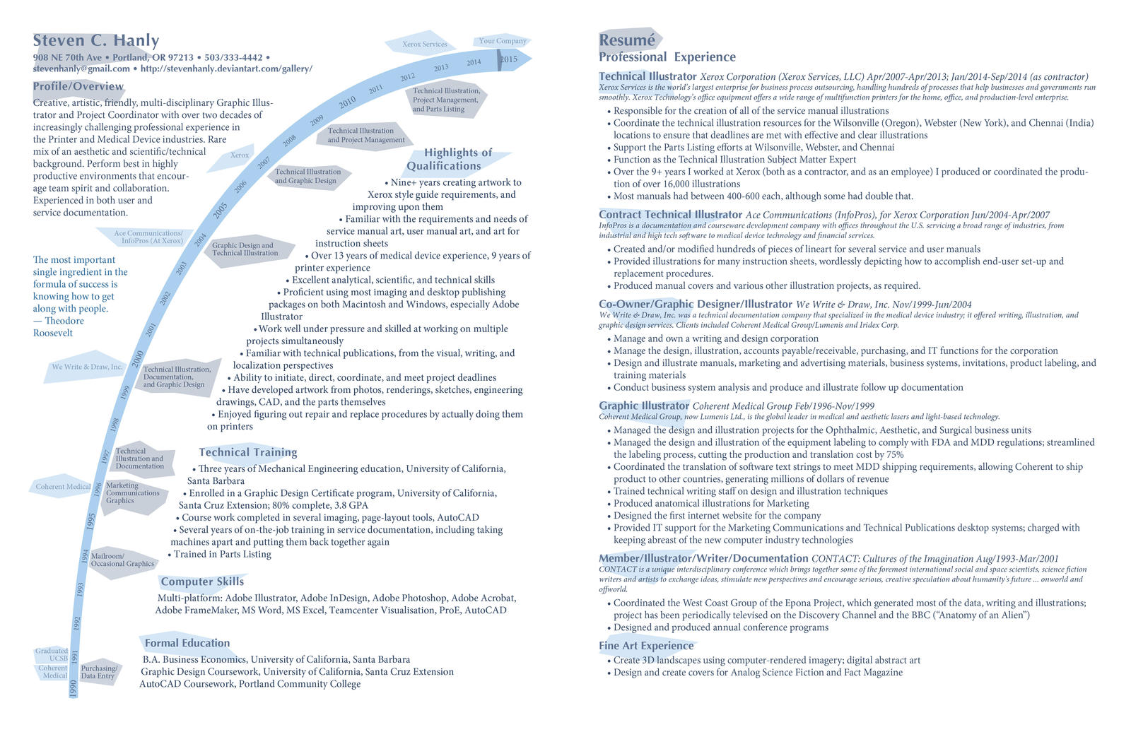 Steven's Resume2014