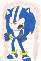 Darkspine sonic with color