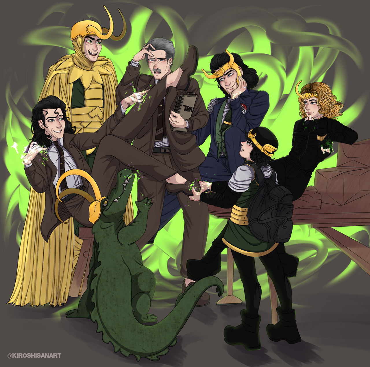 Mobius X All Lokis By Kiroshisan On Deviantart Mobius X All Lokis By Kiroshisan On Deviantart