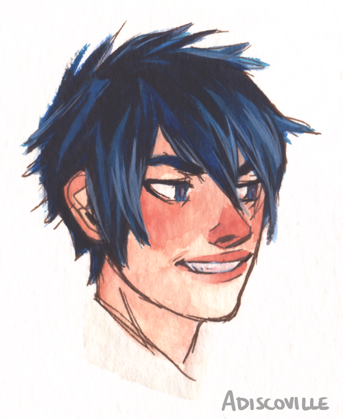 Rin Okumura gouachepractice 8T