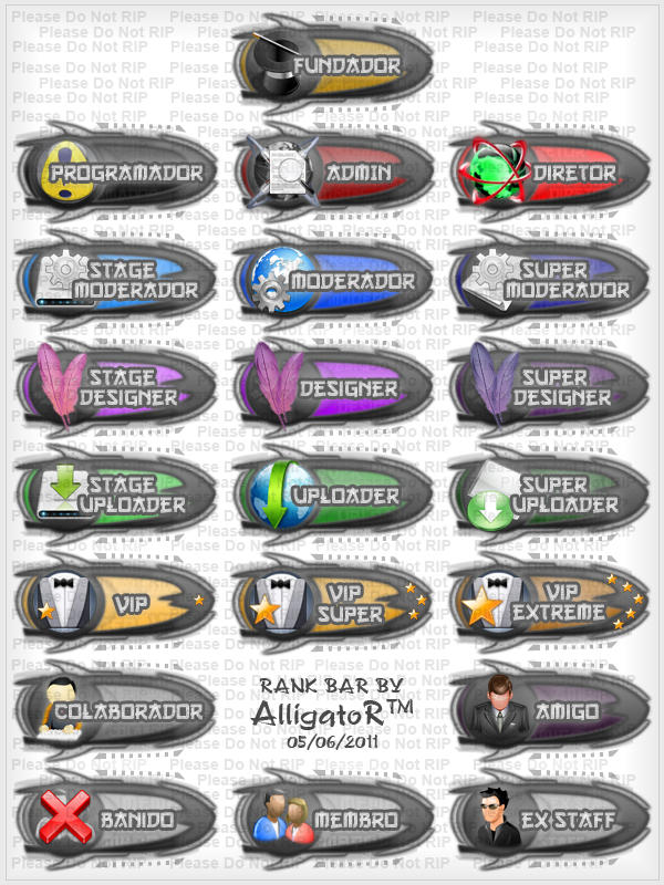 Rank Bar Shape Rank Bar II by AlexXTM on DeviantArt