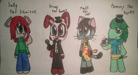 fnaf ocs group picture