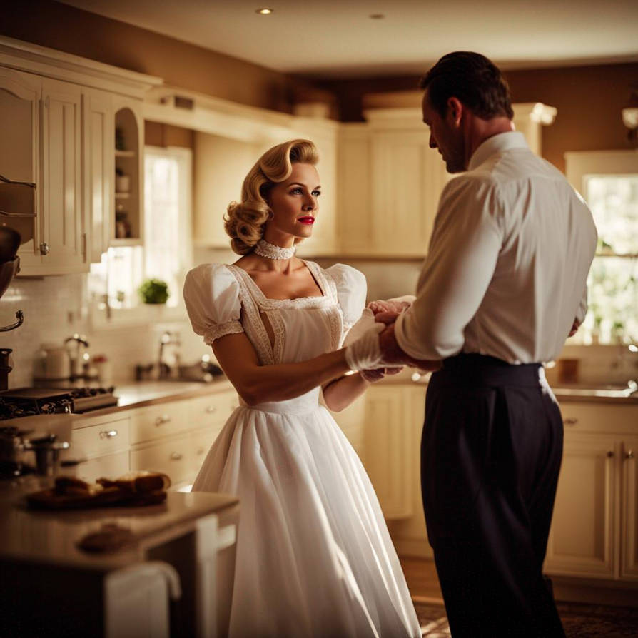 Role reversal. Pleasant for one of them!