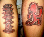 hatchetman and juggalo tattoo