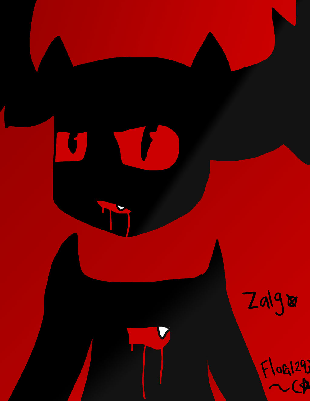 Zalgo Inflation Zalgo by Captaiin-Flora on DeviantArt