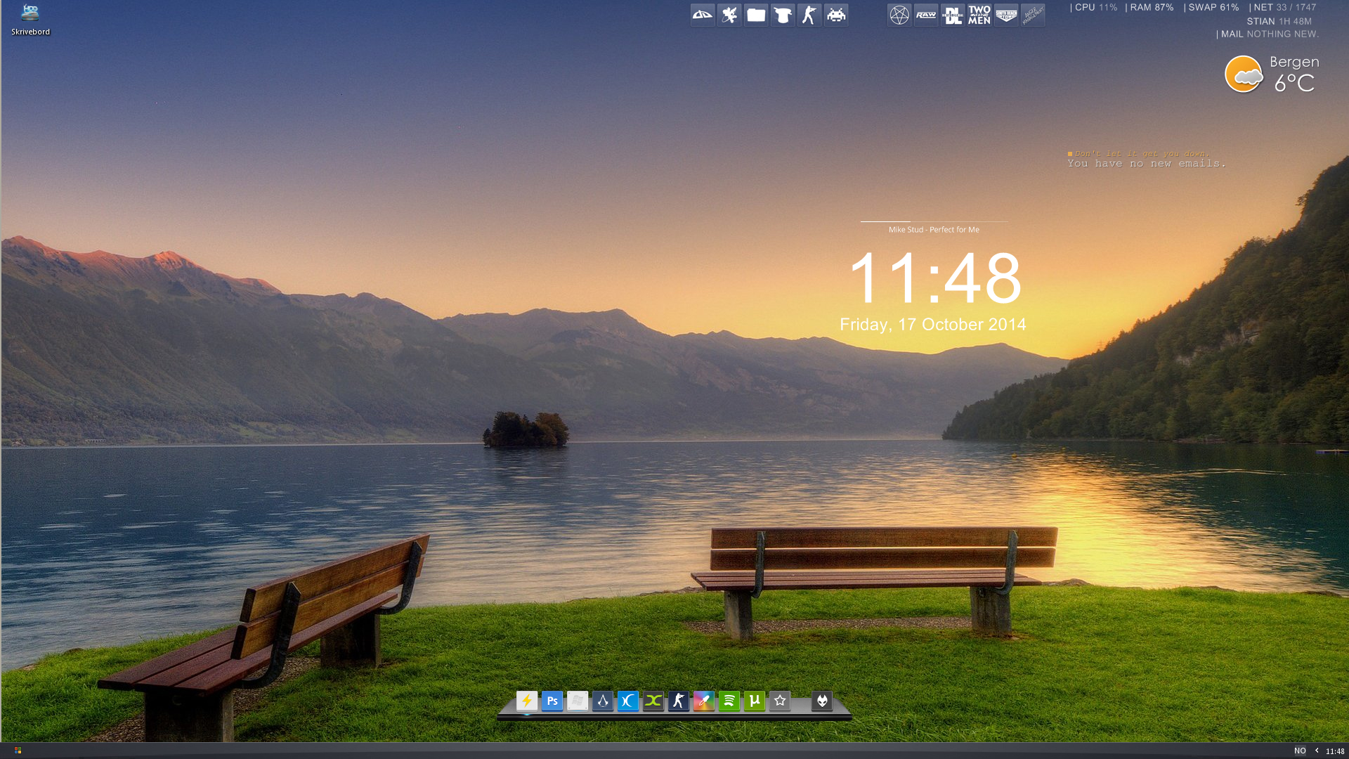 My desktop 17-10-2014