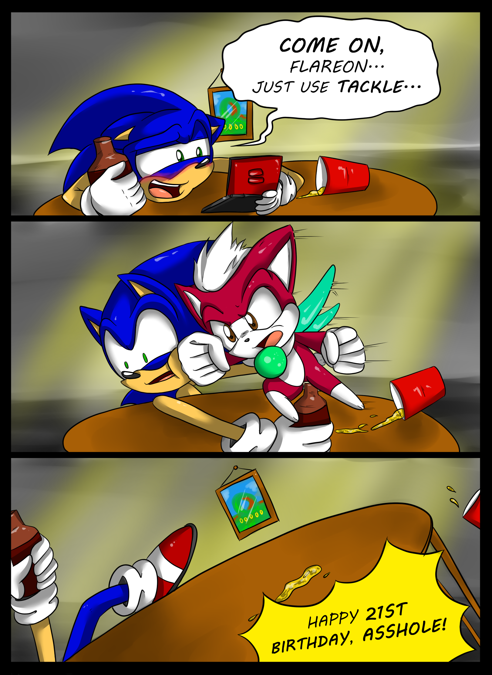 Sonic Fail: Birthday Punches