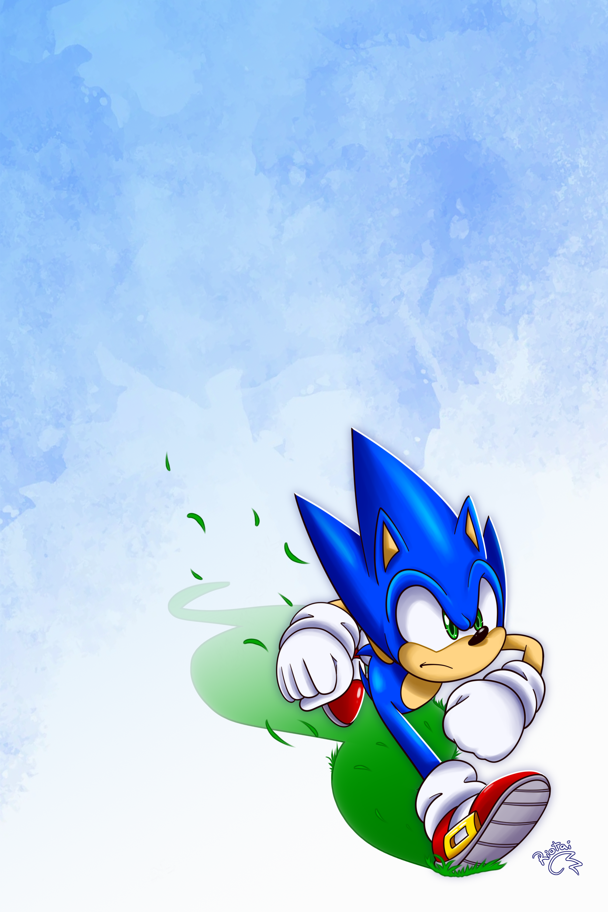 Sonic Rur Sonic (Run) by RiotaiPrower on DeviantArt
