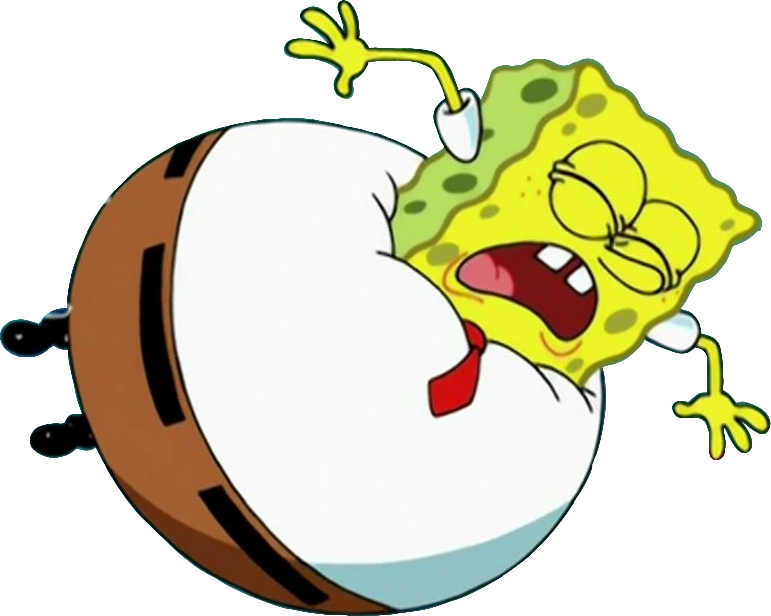 Spongebob Inflation SpongeBob with inflated pants by mariosmashbropal on DeviantArt