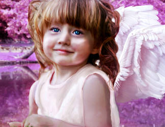 Littlest Angel by PattiAnnDesigns