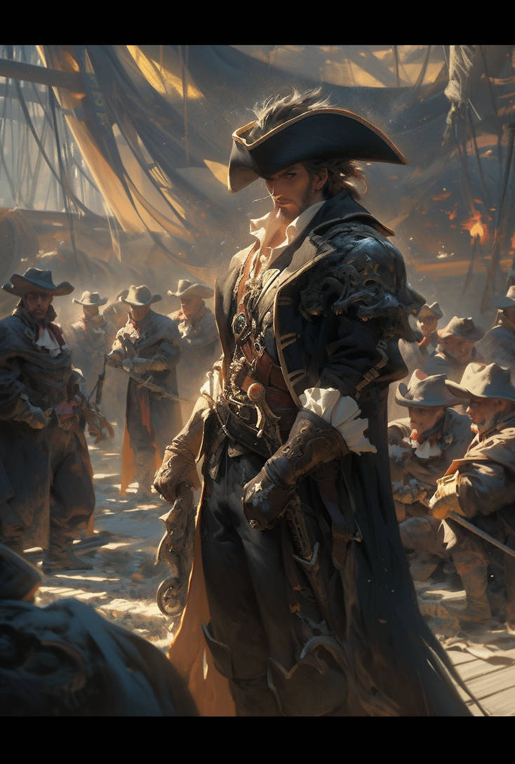 The legendary pirate captain by lulo0o on DeviantArt
