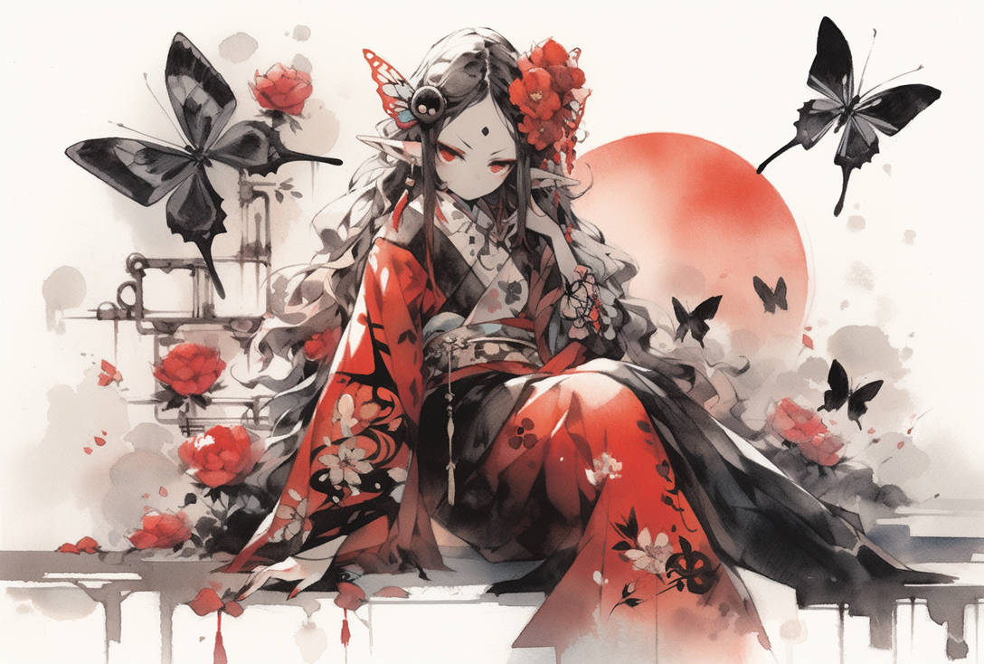 ink painting by lulo0o on DeviantArt