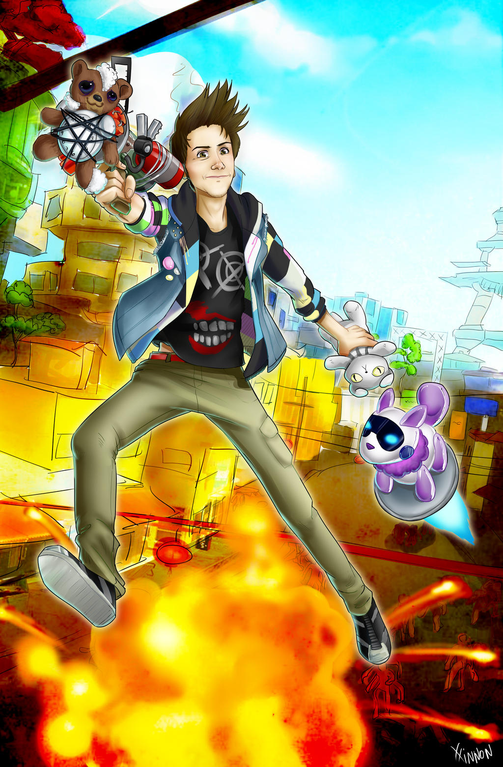 Rubius Sunset Overdrive By Xxinnon On Deviantart Rubius Sunset Overdrive By Xxinnon On Deviantart