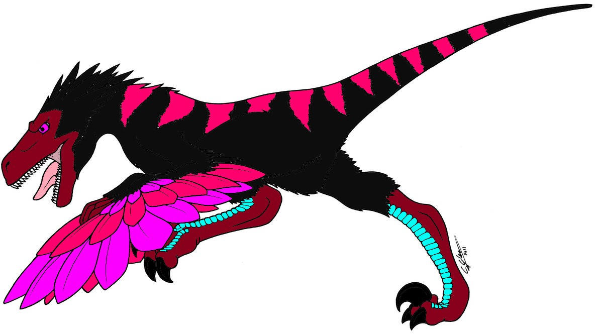 my raptor girl terror by slasher-girl-wolf on DeviantArt