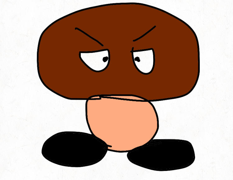 Goomba Oc Deviantart Goomba Art by spongy4555 on DeviantArt