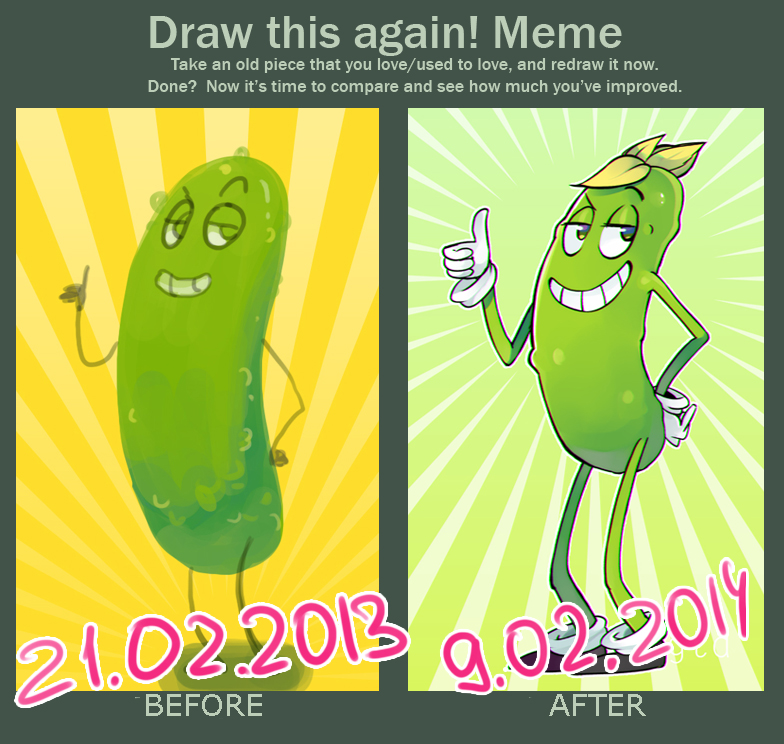 Draw this again meme