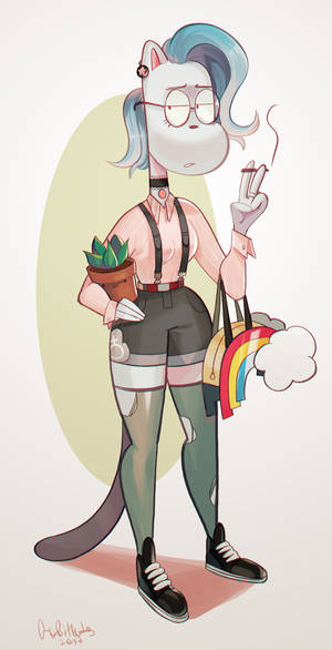 005. Hipser girl ADOPT[CLOSE]