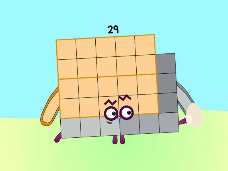 Numberblocks: Twenty Nine by moozy2080 on DeviantArt