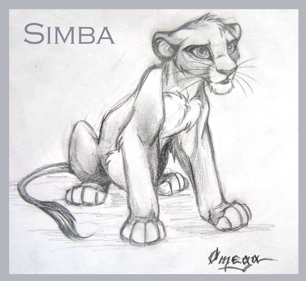 Sad Simba by OmegaLioness on DeviantArt