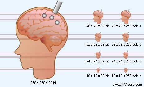 Brain probe Icon