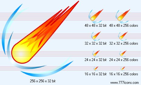 Meteorite Icon