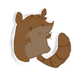 Rigby sticker