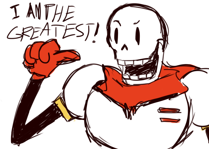 Glamburgers Real — I've taken another look at the Sans fight, and