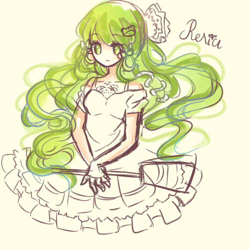 Quick Doodle of... Sanae?