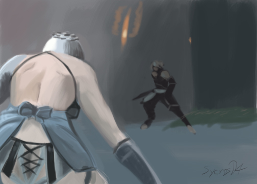 Concept Art practice - NieR -