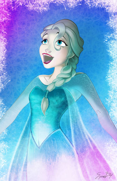 Elsa - Dress Transformation by CamiiW on DeviantArt