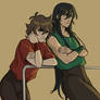 Seiya and Shiryu