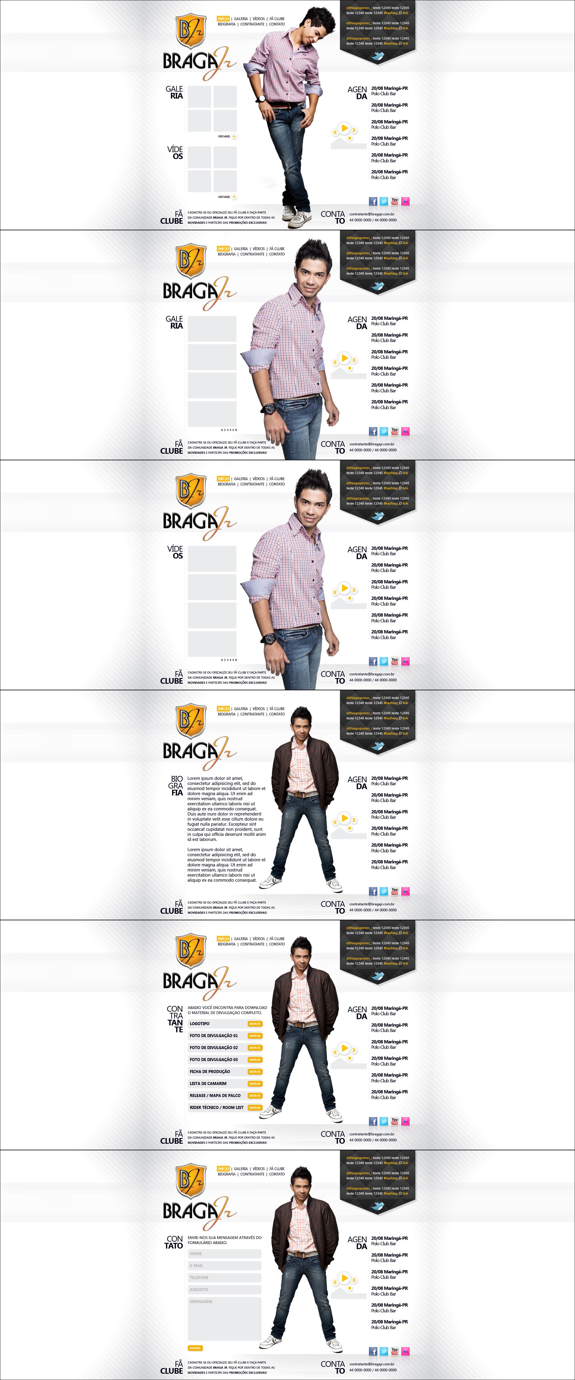 Braga Jr Website