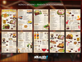 Novo Menu Pimenta Doce