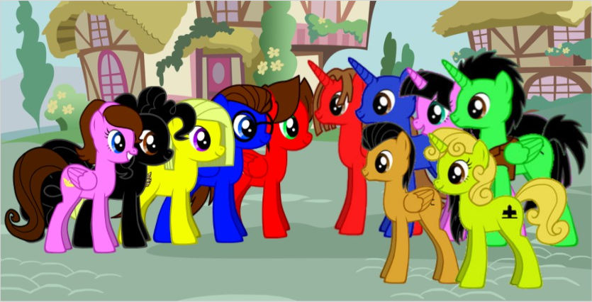 Pony Rangers Megaforce and Samurai Team Up by DrSummersBrandonshy on ...