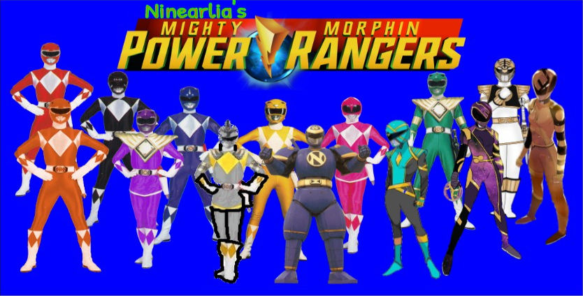 Ninearlia's Mighty Morphin Power Rangers (Team) by DrSummersBrandonshy ...