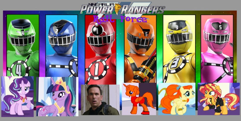 Ninearlia's Power Rangers Rail Force by DrSummersBrandonshy on DeviantArt