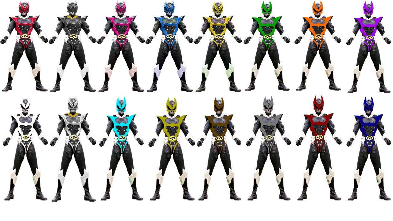 Ultimate Psycho Rangers Team by DrSummersBrandonshy on DeviantArt