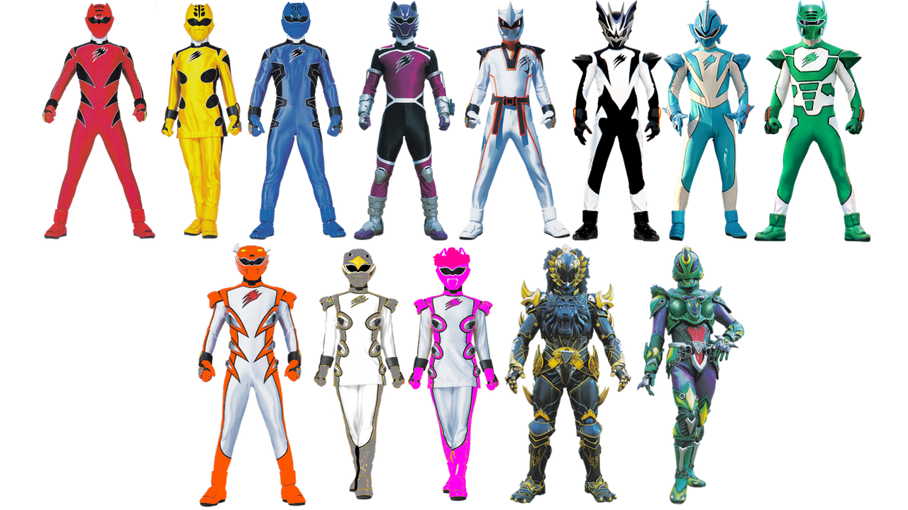 Jungle Fury Ranger Team by DrSummersBrandonshy on DeviantArt