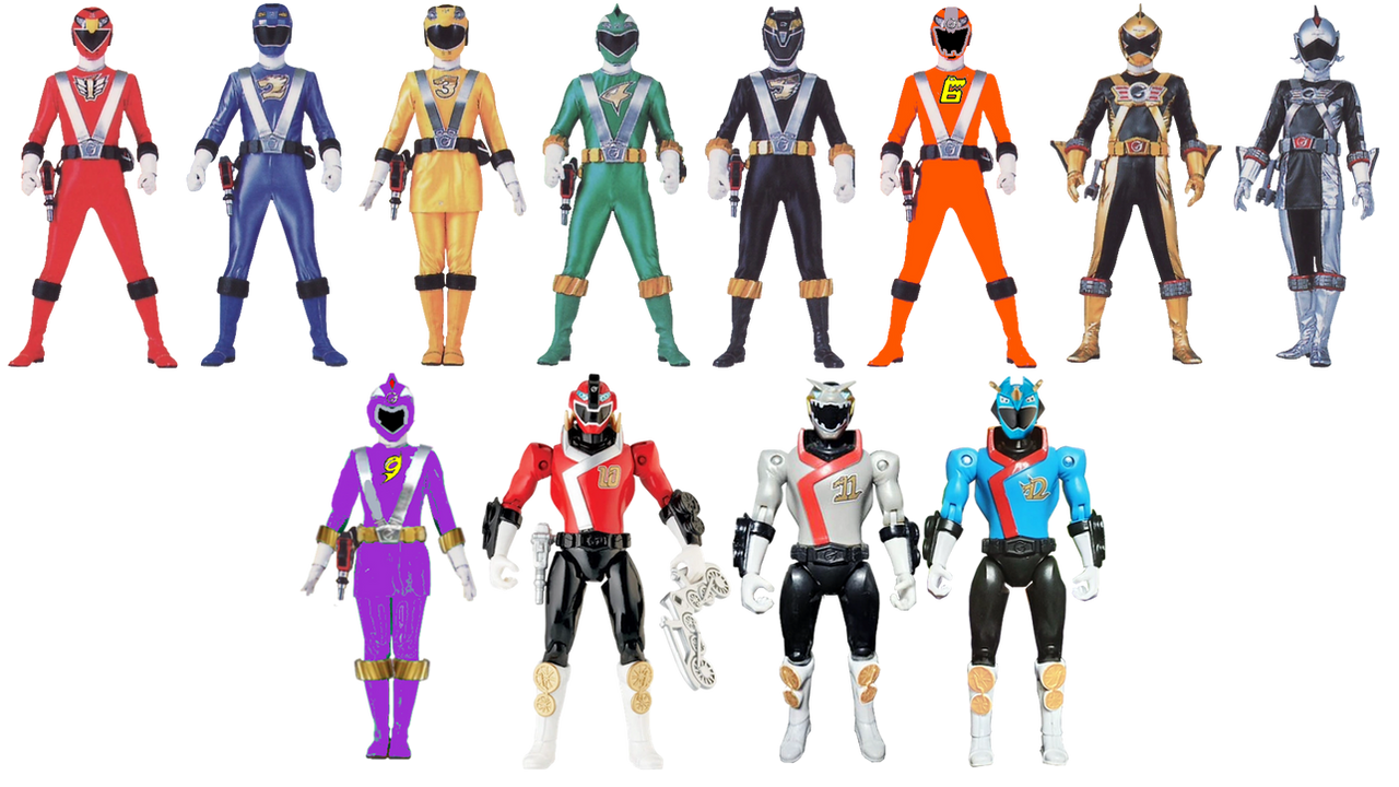 RPM Full Ranger Team (Season 2)