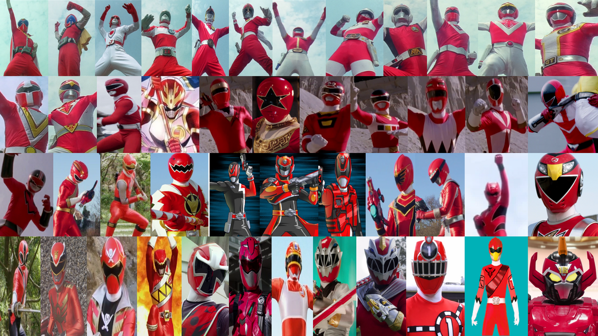Red Forever Deviantart Forever Red Rangers 35 Anniversary by DrSummersBrandonshy on DeviantArt