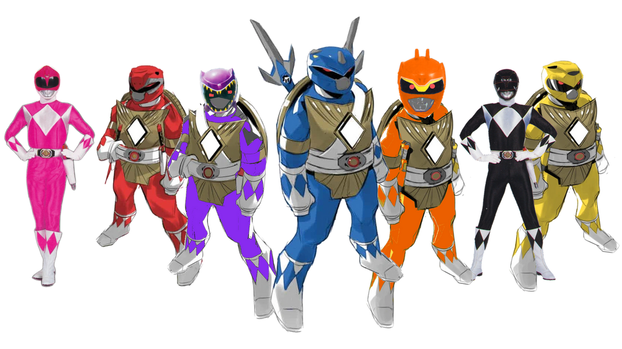 Turttle Ranger Mighty Morphin Turtle Rangers (MMPR S7 x TMNT) by DrSummersBrandonshy ...