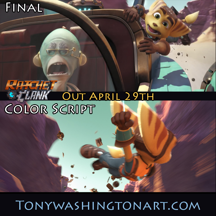 Ratchet and Clank Color Script 4